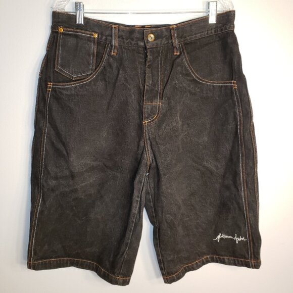 Platinum FUBU Fat Albert Shorts, Sz 34. Denim - Picture 2 of 8